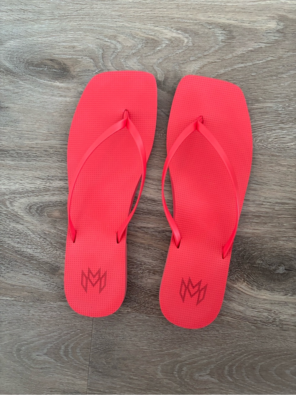 Malvados Red Flip Flop Sandals